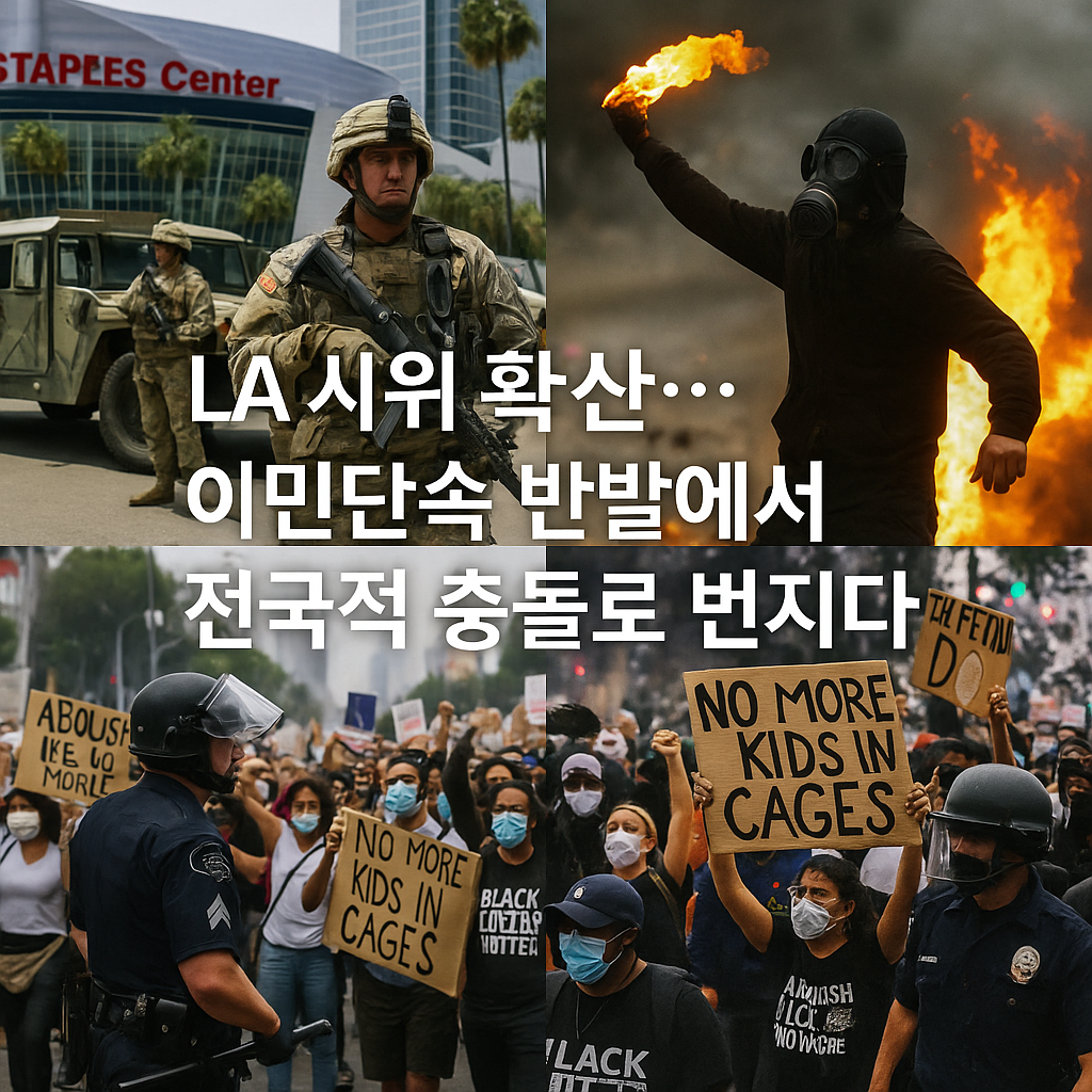 LA 시위 확산-1