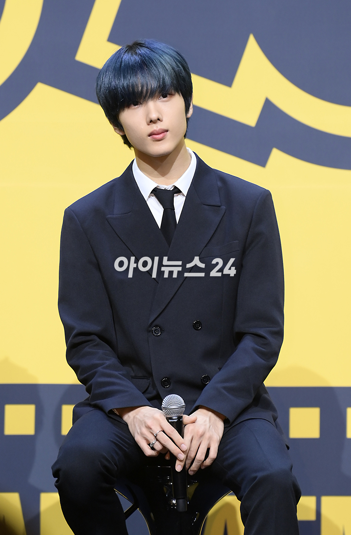 그룹 엔시티 드림(NCT DREAM)의 지성이 17일 오후 서울 송파구 잠실 롯데호텔에서 열린 정규 3집 아이에스티제이(ISTJ) 기자회견에 참석하고 있다. [사진=정소희 기자]