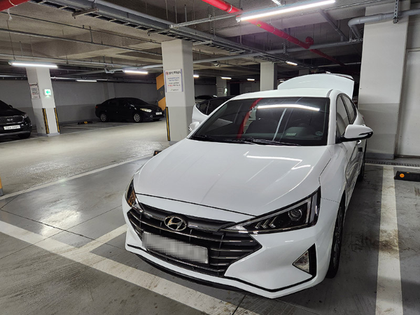 한신주유소-자동세차-아반떼-후기