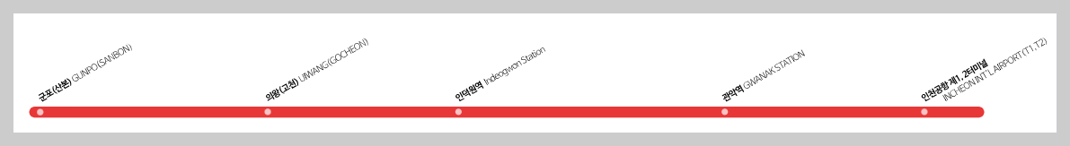 4400번 공항버스-노선도