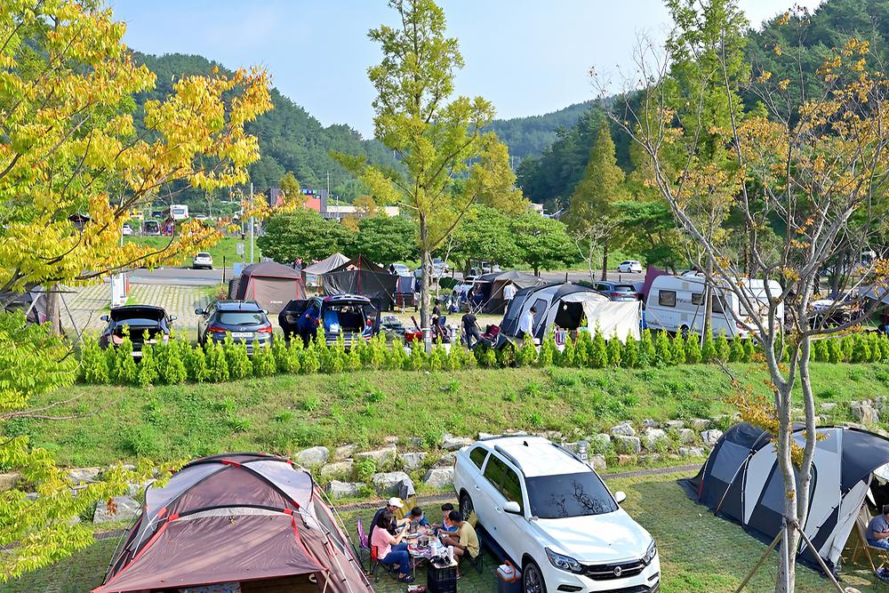 경남 고성상족암오토캠핑장 소개