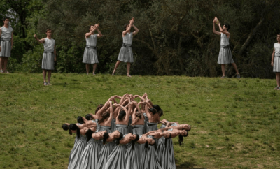 2024 파리 올림픽 성화 채화식