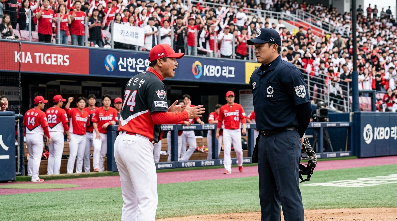 KBO 프로야구, 심판의 역할과 오심 논란 관련 사진2