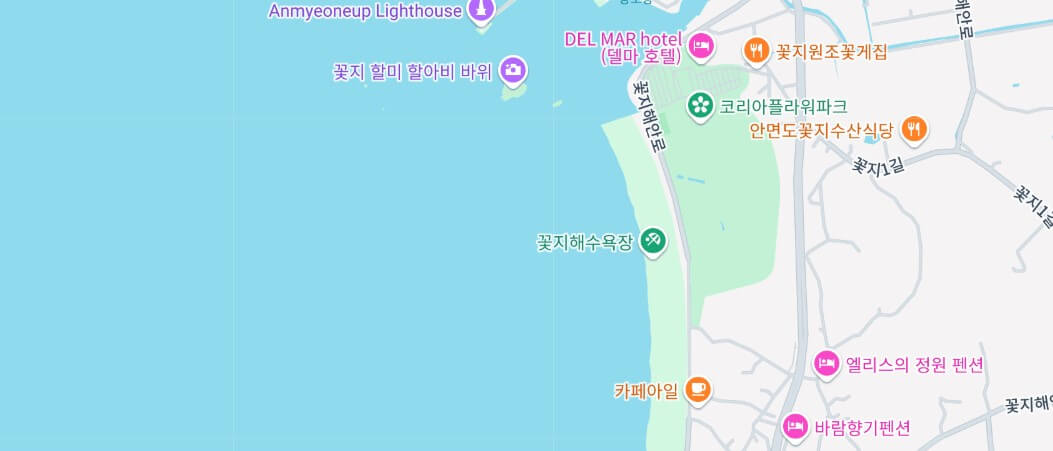 꽃지 해수욕장 무료 주차팁