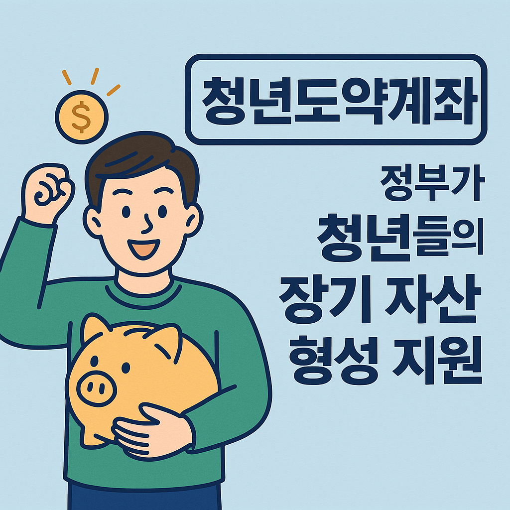 정부가 청년들의 장기 자산 형성 지원