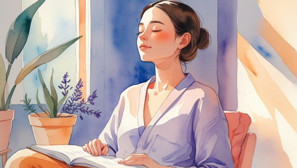 회복은 감정을 솔직하게 마주하고, 자신을 돌보는 연습에서 시작됩니다에 관한 그림