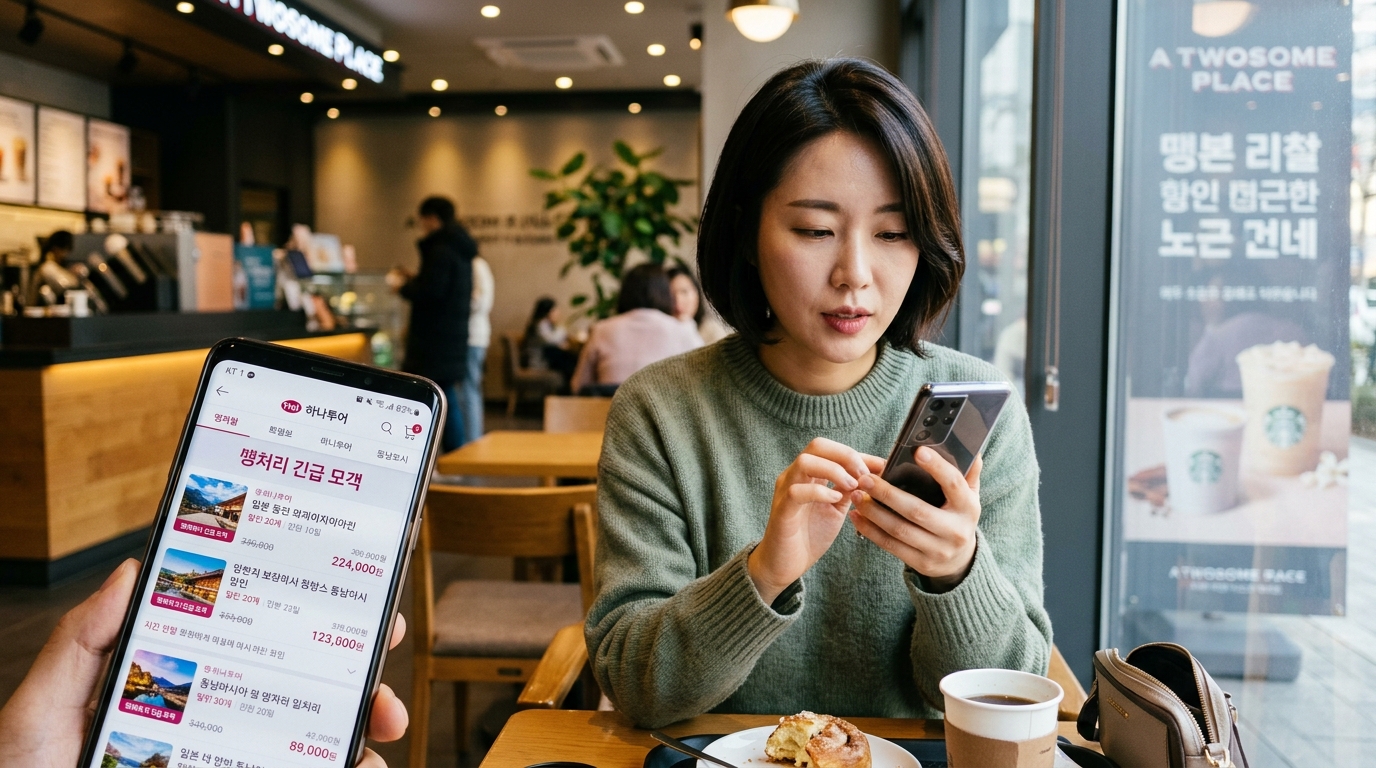 하나투어 땡처리 상품 싸게 예약하는 방법 해외여행2