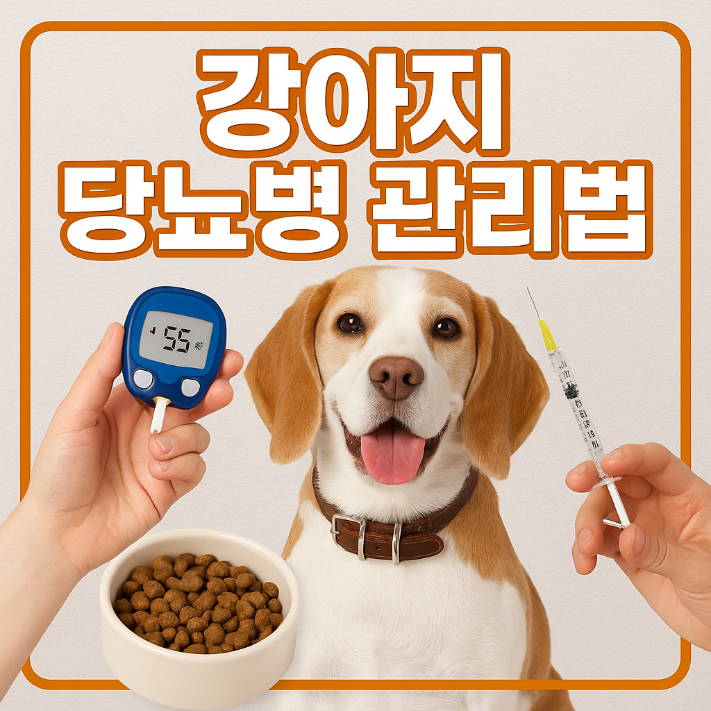 강아지 당뇨병 관리법