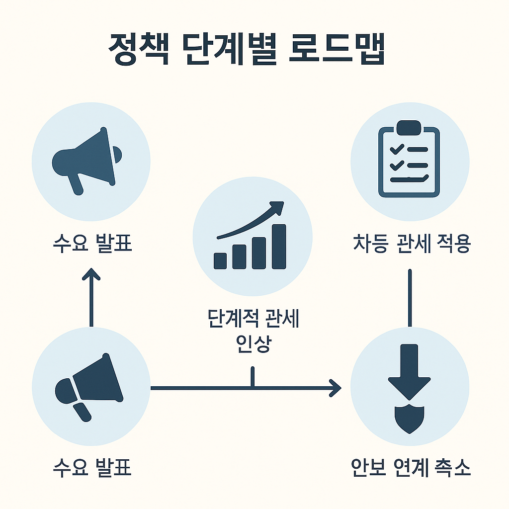 정책 단계별 로드맵