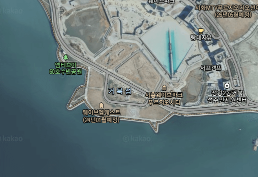 거북섬 해양축제 거북섬 지도