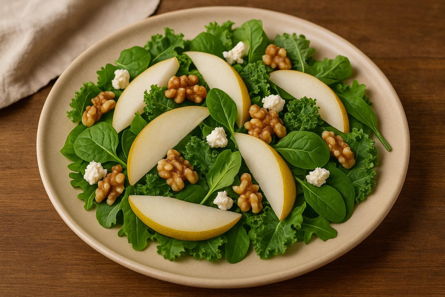 배 샐러드 이미지