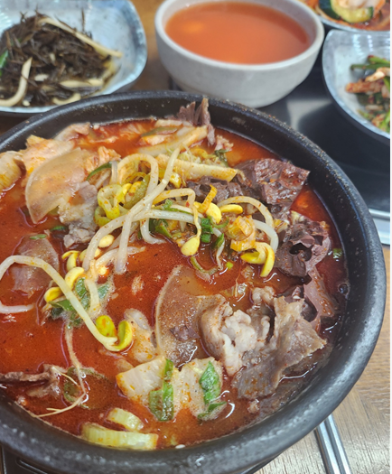 제주 공항근처 맛집 순풍해장국