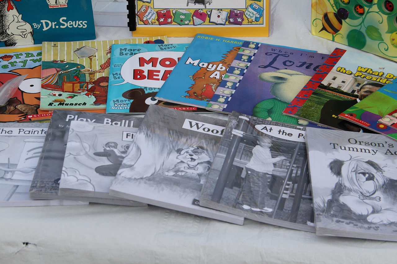 다양한 그림책들