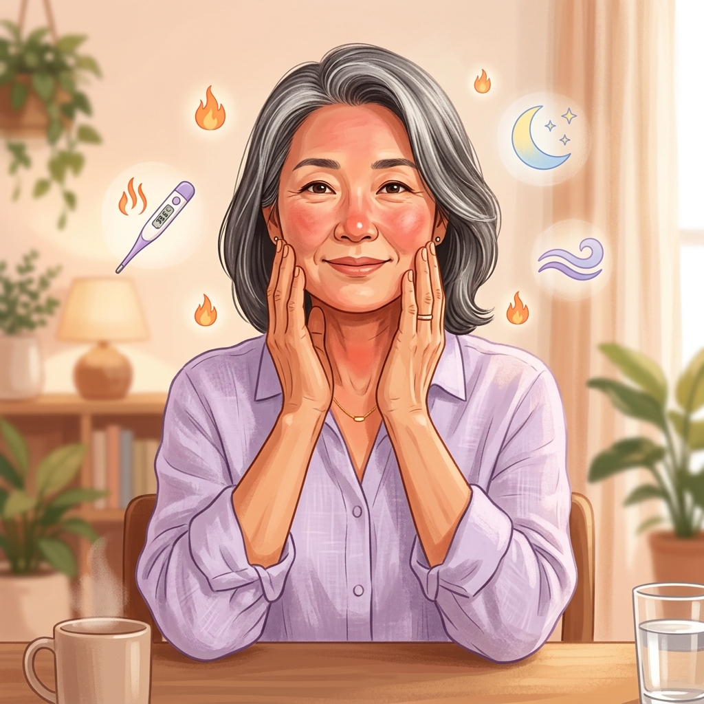 여자 갱년기 증상 30가지 안면홍조 불면증 정보