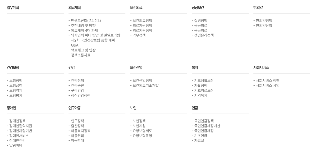 기본 생활 보장 및 자활을 돕는 사회서비스 안내