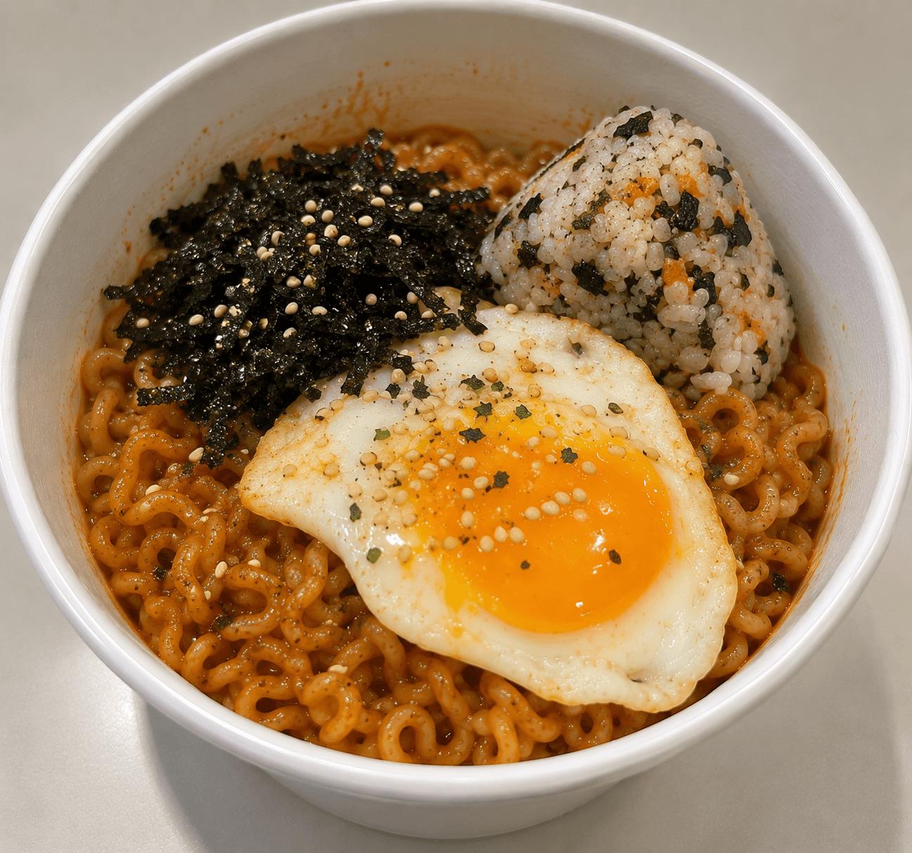 편의점 날치알 볶음우동