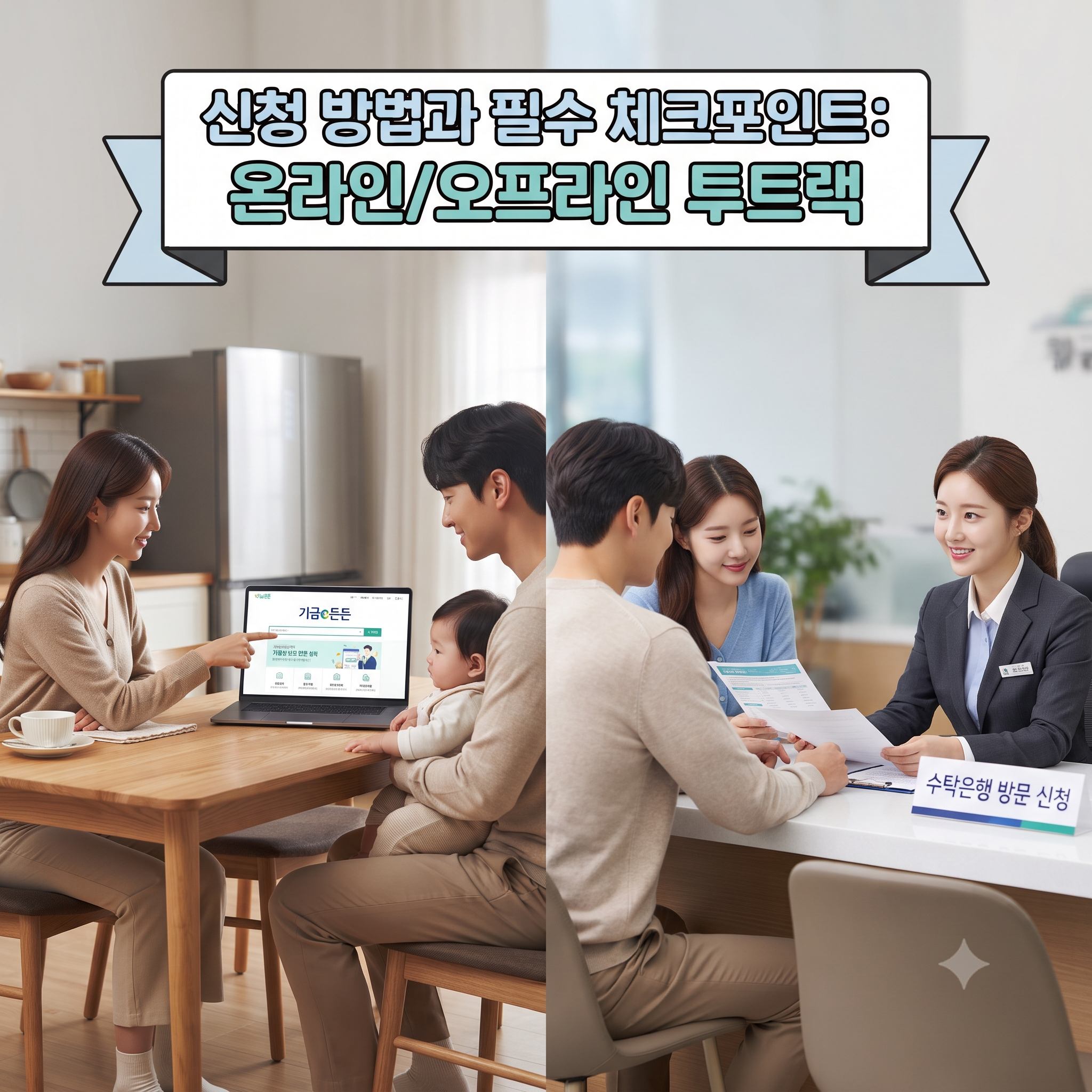 "나에게 맞는 대출 상품은?" - 신생아특례 [버팀목 vs 디딤돌] 차이점 비교