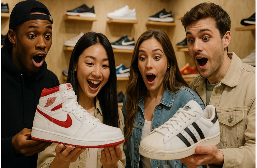 젊은 세대가 한정판 스니커즈에 열광하는