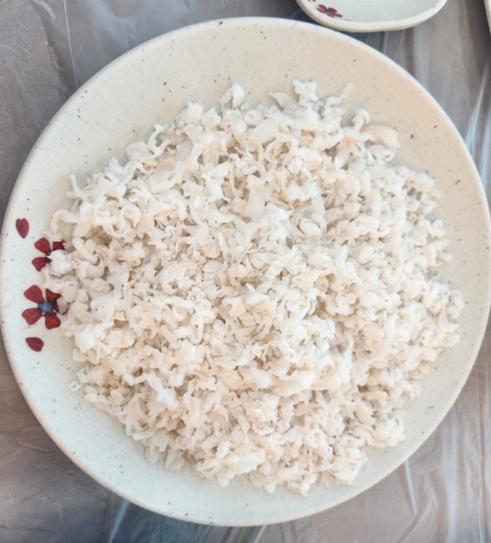 청파장횟집 아나고 회 사진