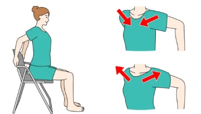 가슴 근육을 풀어주는 스트레칭