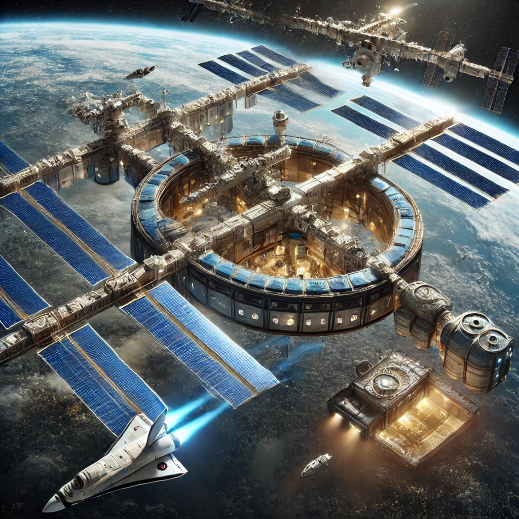 우주 정거장의 역할 인간과 우주를 잇는 거점