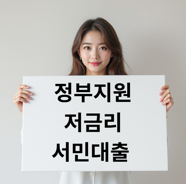 정부지원 저금리 서민대출 썸네일