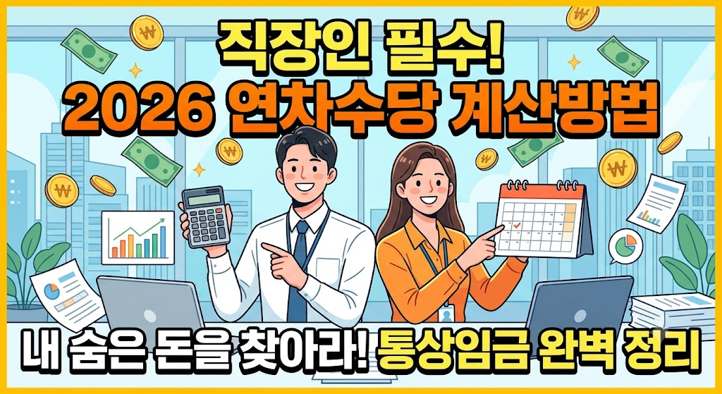 연차수당 계산방법