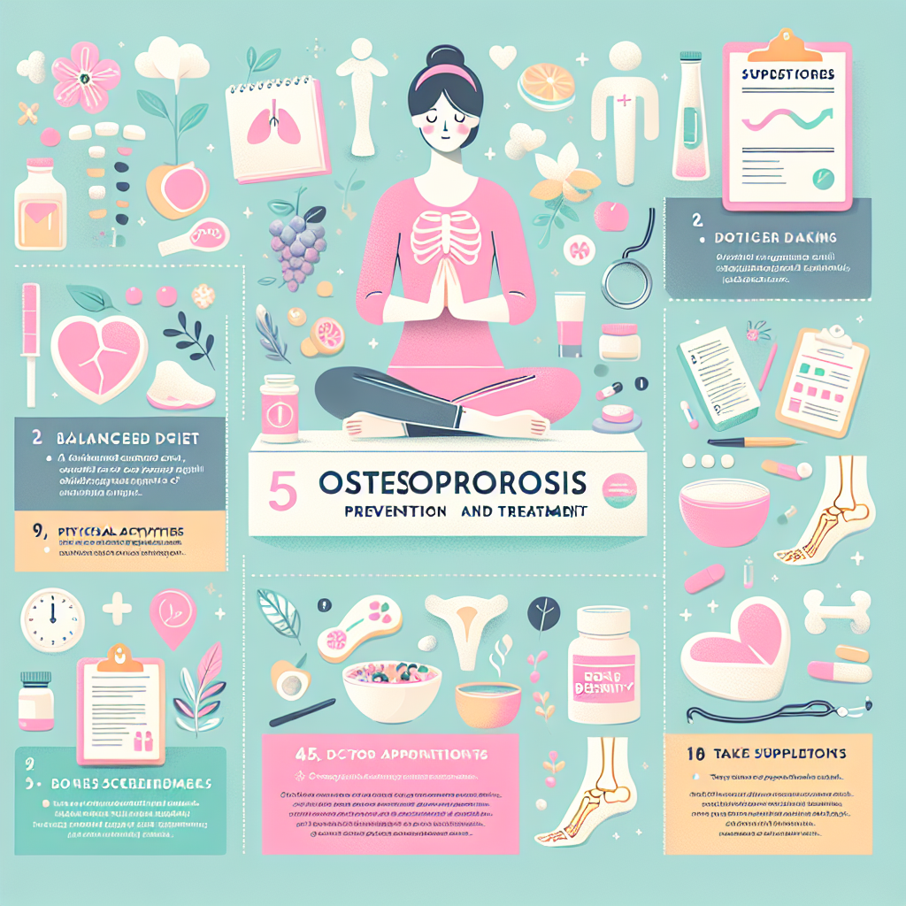 여성 골다공증, 예방부터 치료까지 완벽 가이드 5단계
