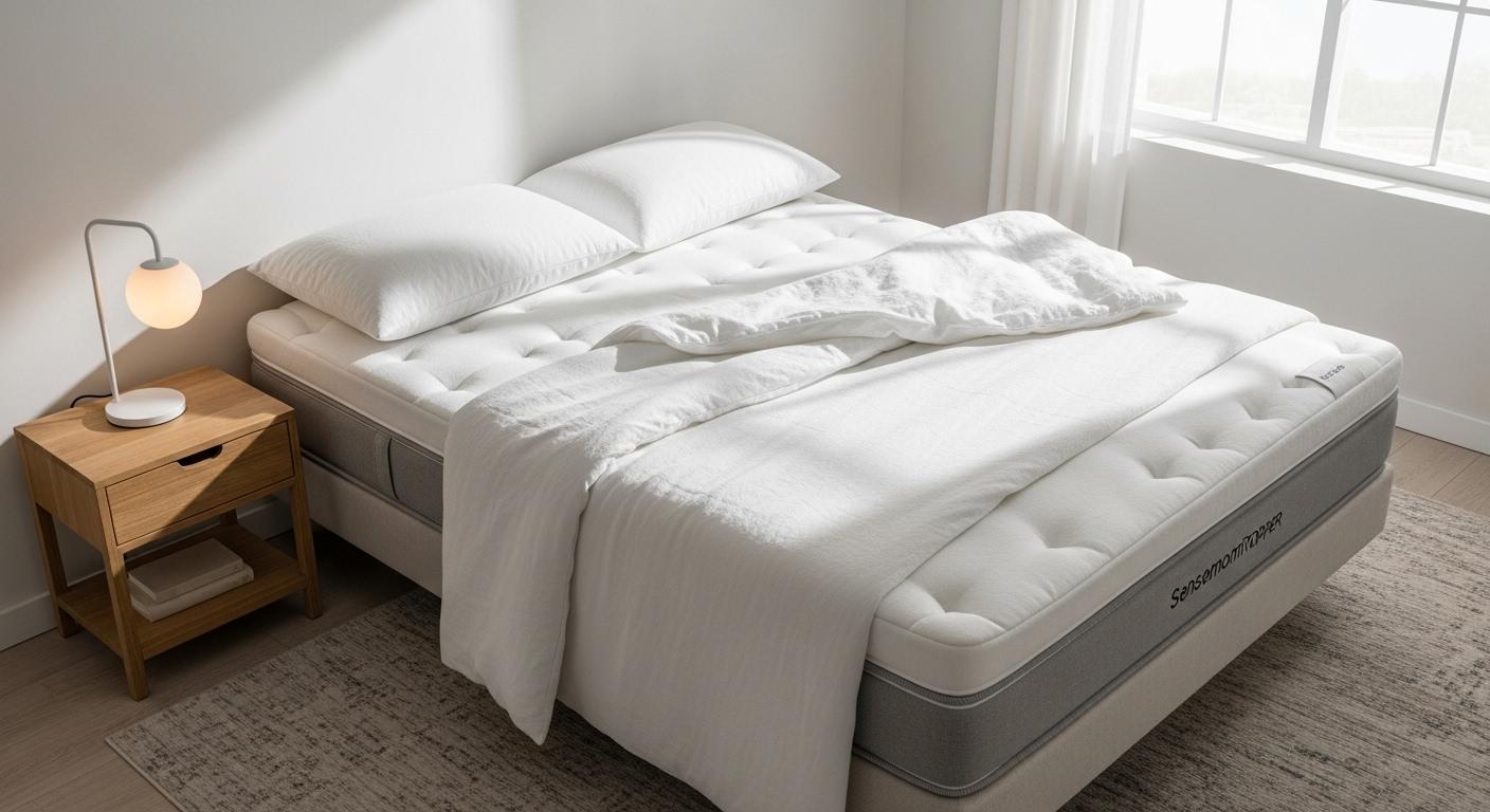 바닥 매트리스 센스맘토퍼