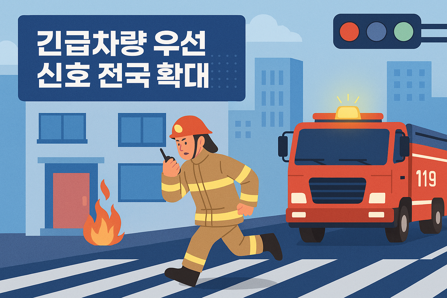 소방차 7분 도착 실현! 2025년 119패스 전국 확대 핵심 대책 총정리