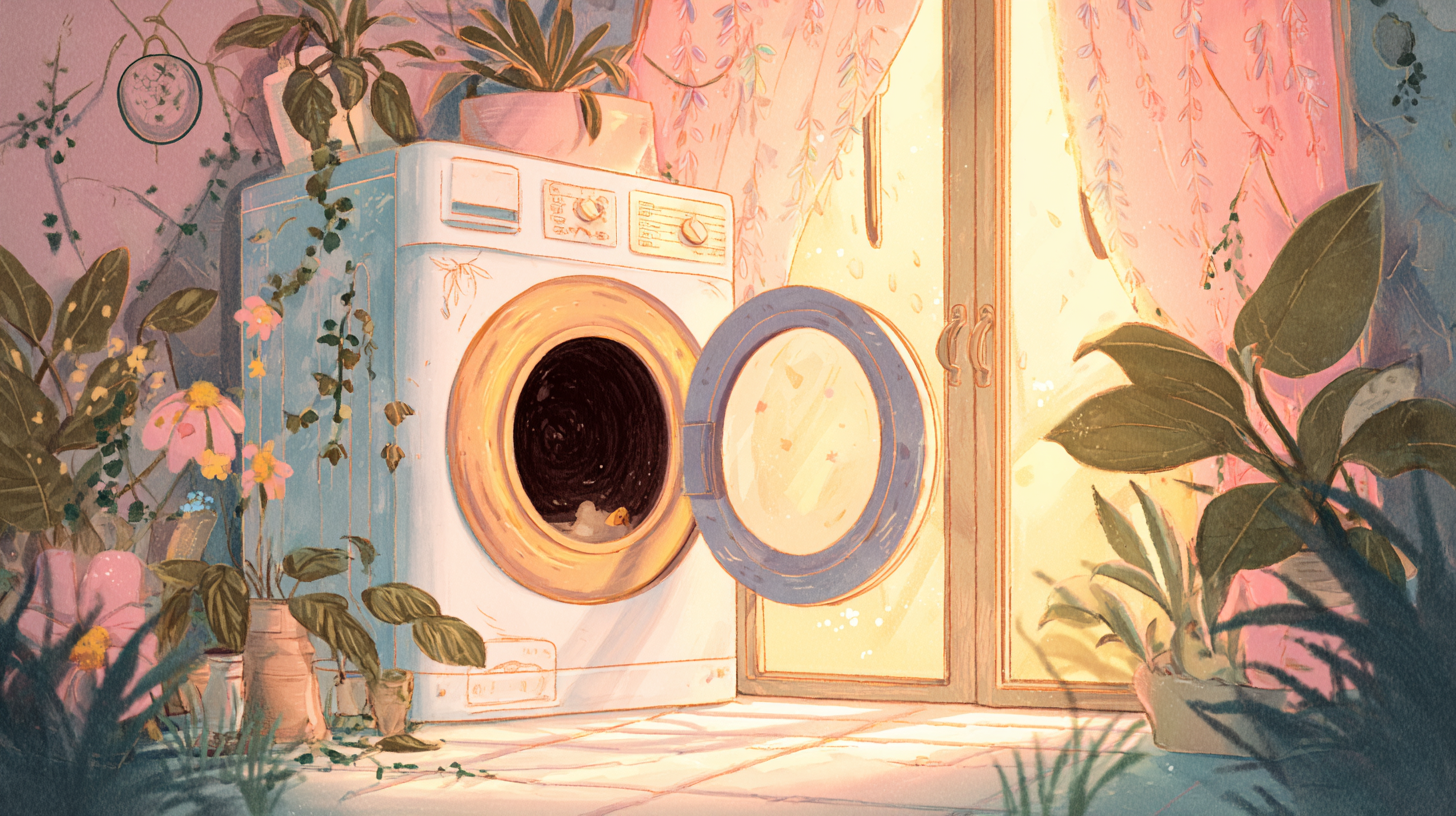 세탁기 냄새 원인, 청소방법