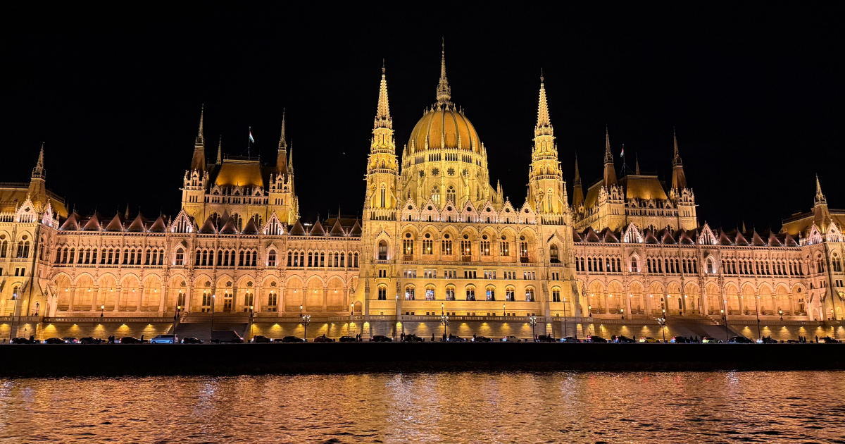 부다페스트국회의사당야경