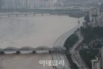 한강 수위 상승 둔치 통제 자전거 우회 동선 안내_5