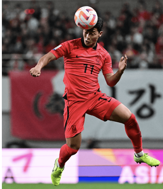 대표팀 경기 모습