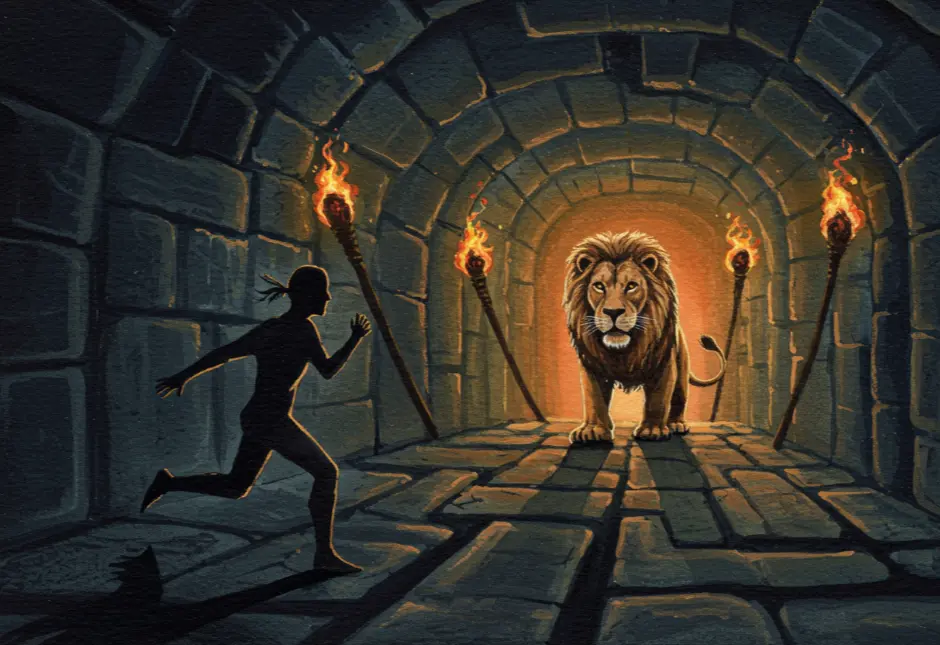 사자에게 쫓기는 꿈