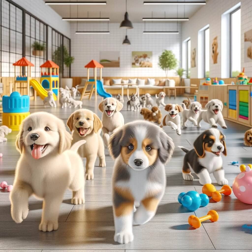 강아지 유치원