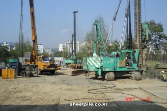 시트파일항타 시공계획서 샘플 쉬운 작성 방법_10