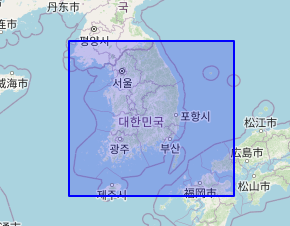 postgresql | 국내 시도 geometry를 합쳐 전국 box로 생성하기