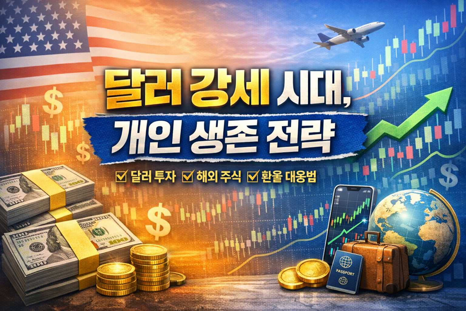 원화 약세가 길어질 때, 개인은 이렇게 대응해야 한다