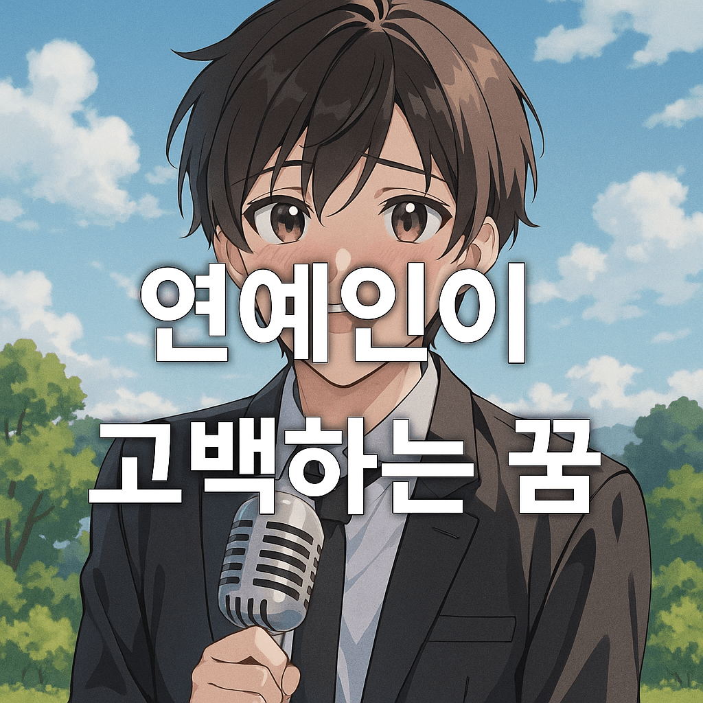 연예인이 고백하는 꿈 해몽