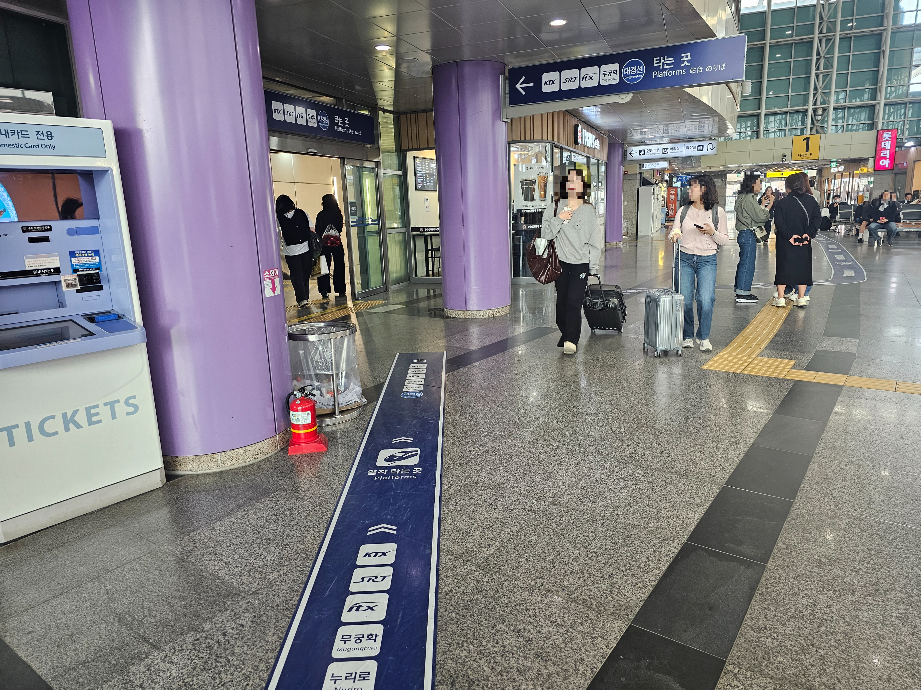 동대구역 srt 타는곳