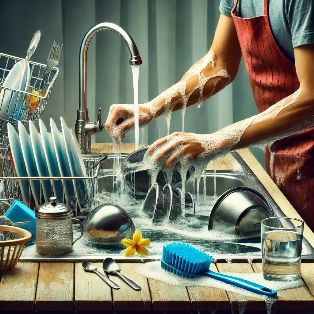 &amp;#39;더러운 설거지&amp;#39;와 &amp;#39;지저분한 집 청소&amp;#39; 