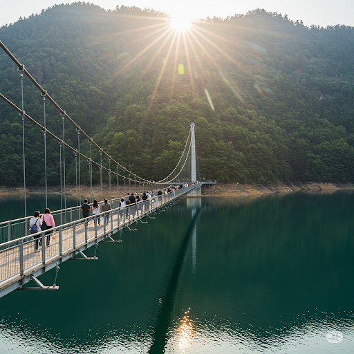 예당호출렁다리사진