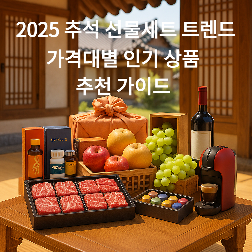 추석 선물 추천