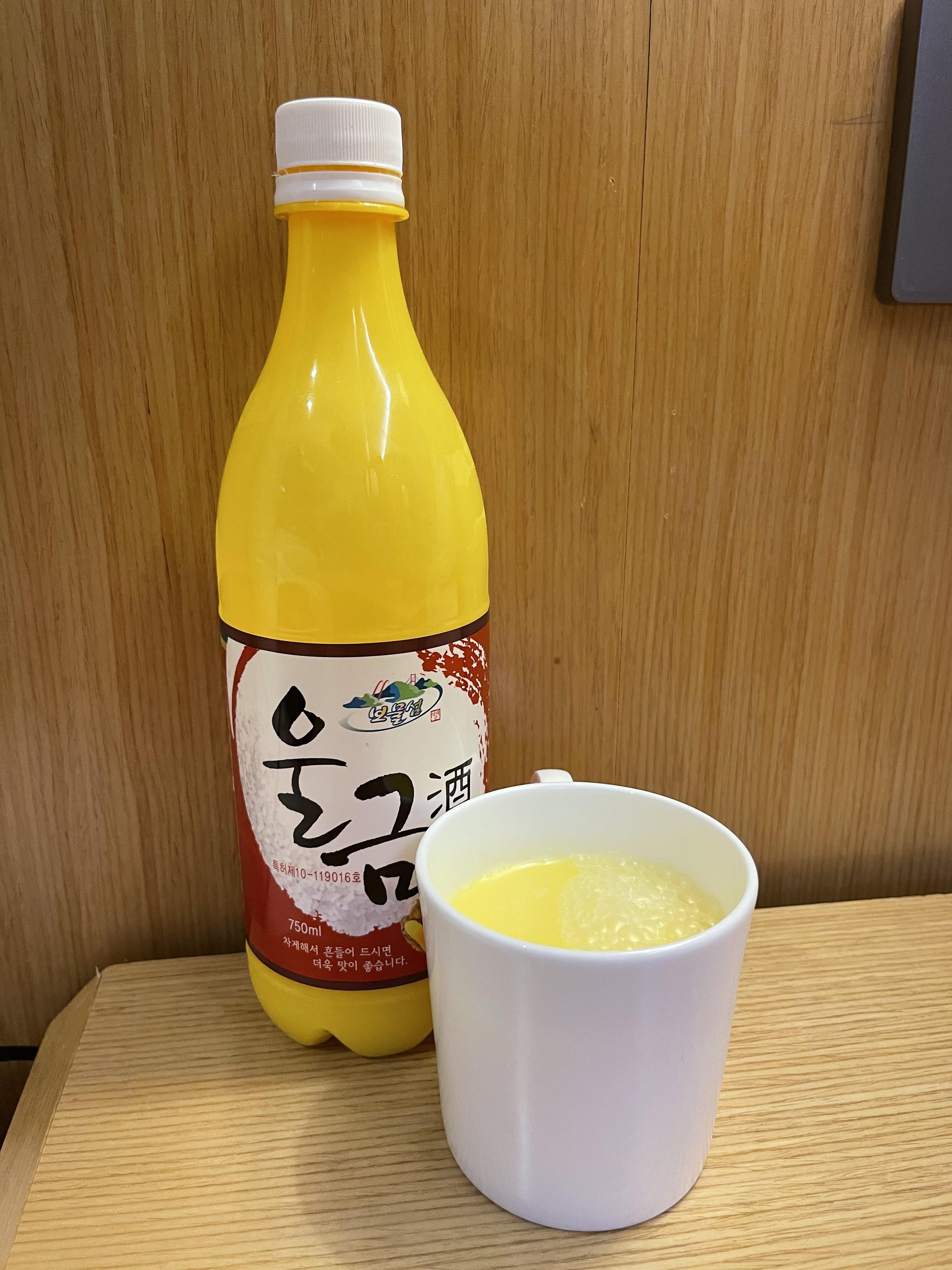 시골할매막걸리 울금 막걸리