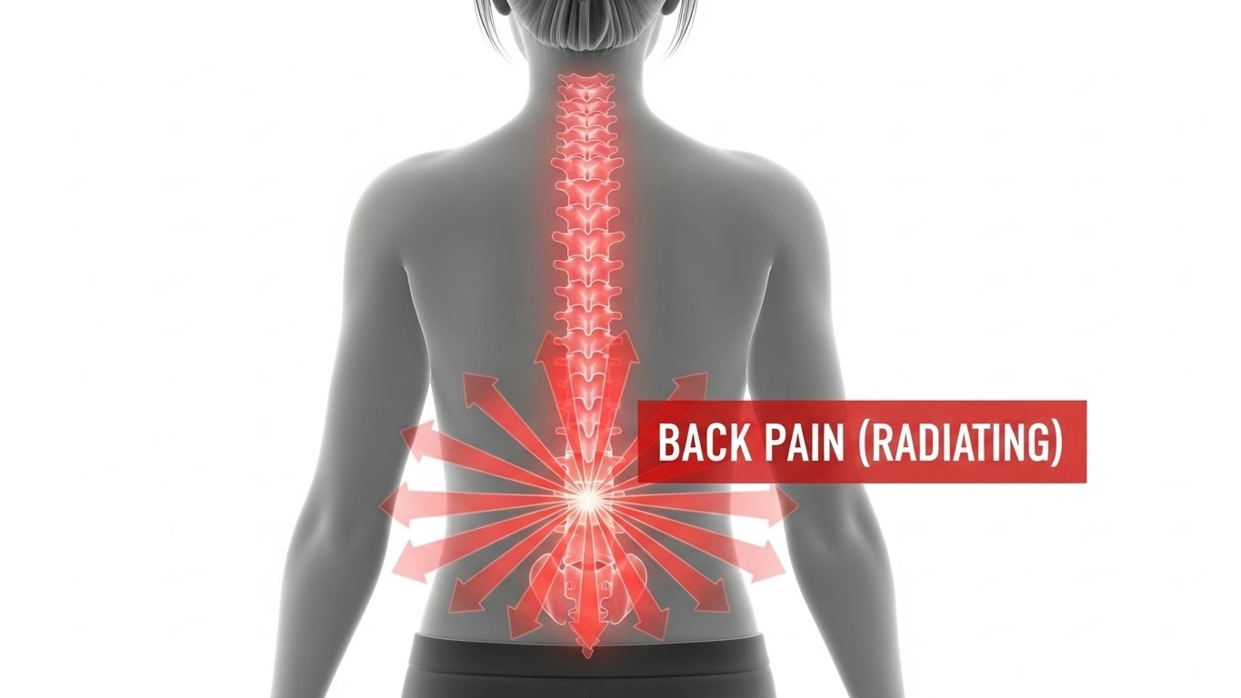 소화제 먹어도 낫지 않는 '등 통증', 위장이 아닐 수 있습니다
