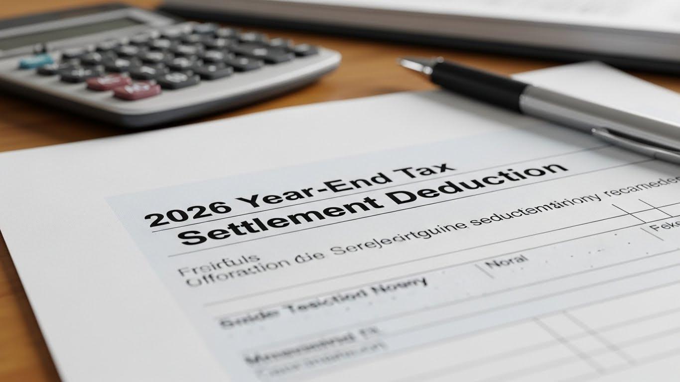 2026 연말정산 소득공제