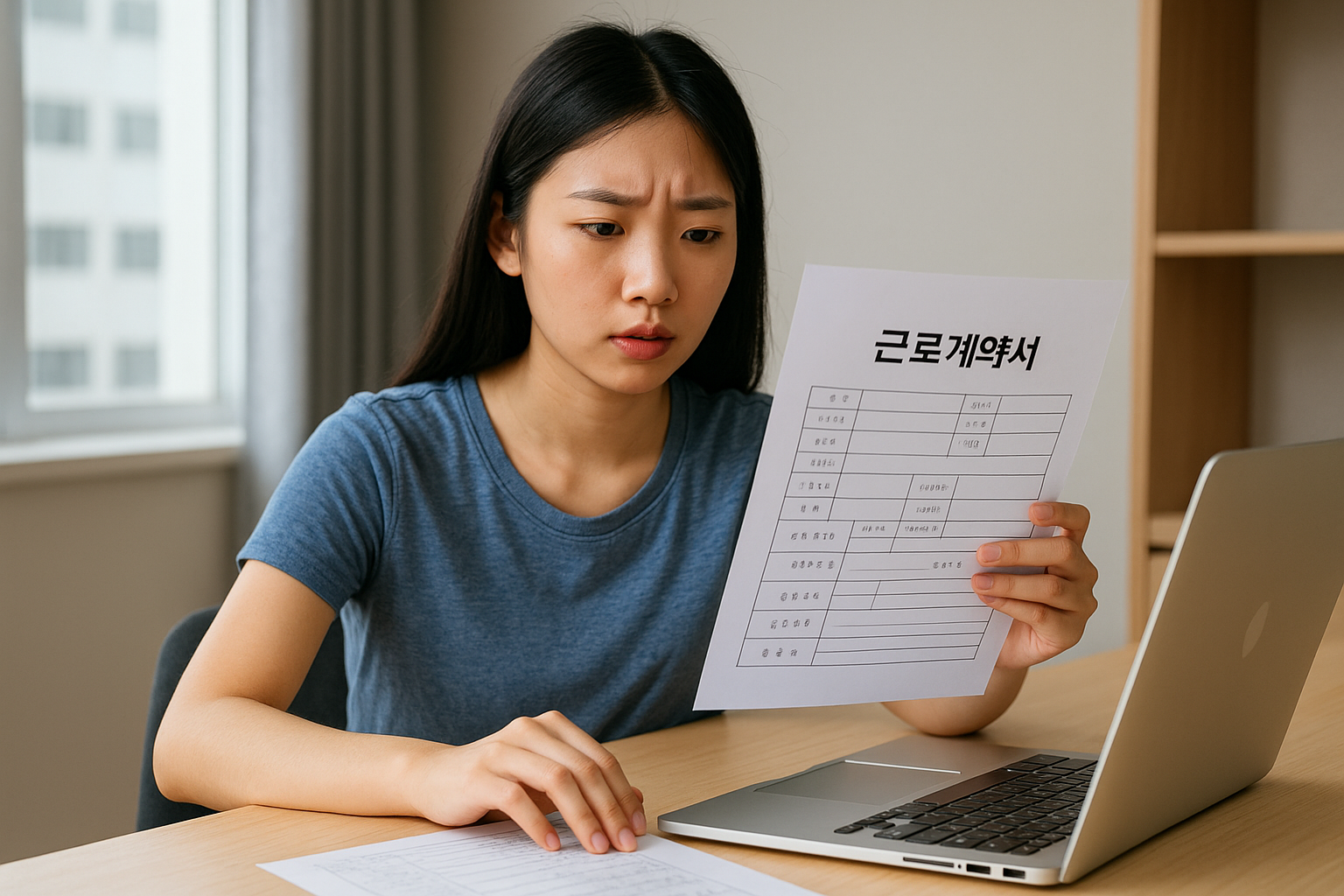 근로계약서 다운로드