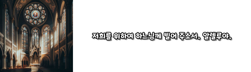 천주교 부활 삼종 기도_주요 기도문