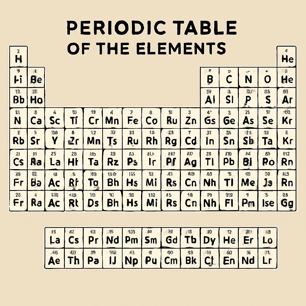 원소 주기율표의 구조와 주기적 성질이 화학적 특성을 결정하는 과학적 원리 분석
